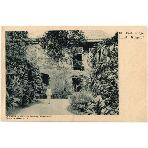 American Vintage Other - 18. Park Lodge Hotel. Kingston Postcard